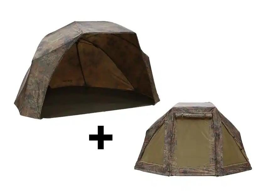 Sonik Opti-Cam 60" Oval Brolly + Front