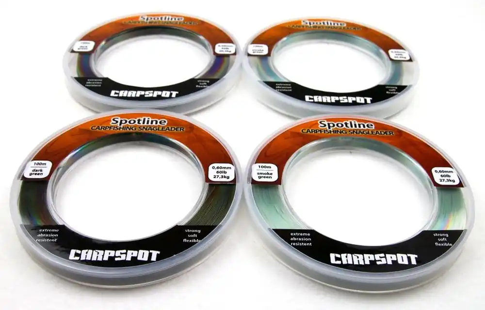 Carpspot Spotline Snagleader 100m Dark Green