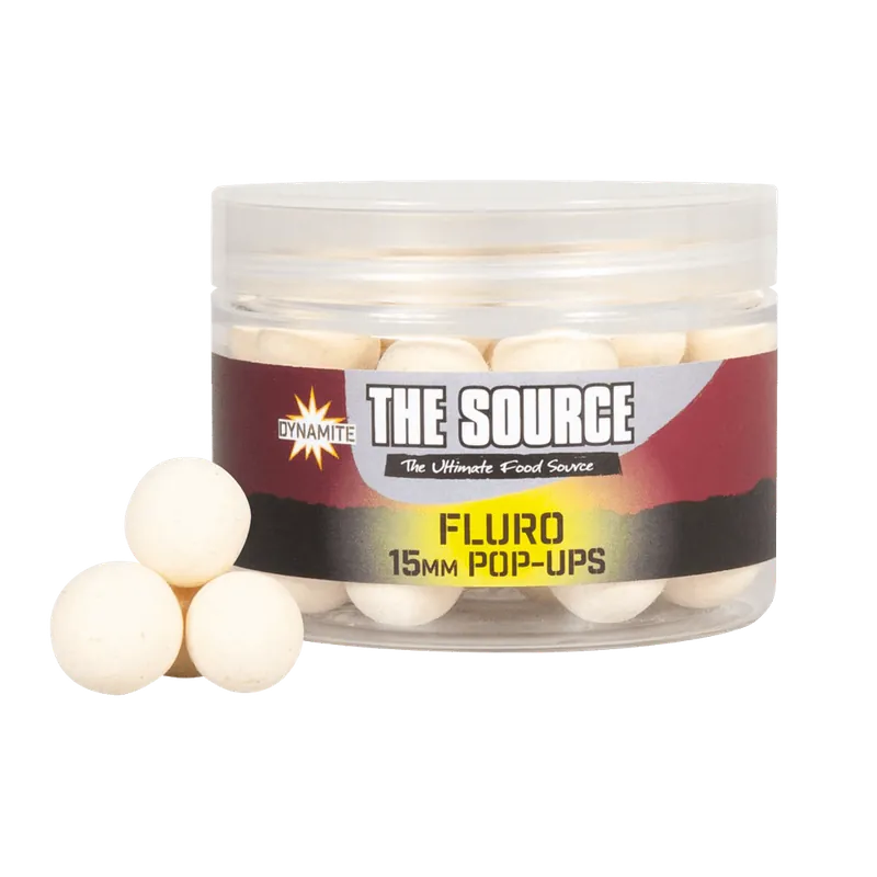 Dynamite Baits The Source Fluro Pop-Ups 15mm