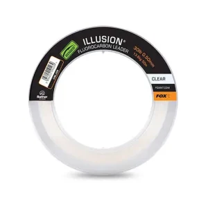 Fox Illusion Fluorocarbon Leader Clear 50m