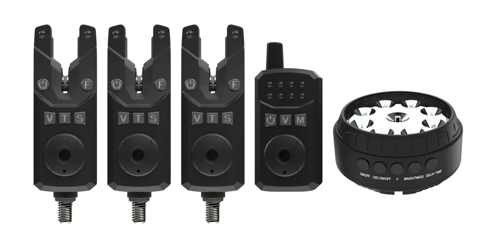 Sonik SKS2 Alarm Set 3+1 + Bivvy Lamp