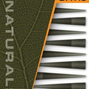 Fox Edges Naturals Power Grip Naked Line Tail Rubbers Size 7