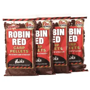 Dynamite Baits Robin Red Pre-Drilled Pellets 900g