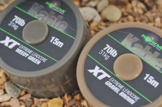 Korda Kable XT Extreme Leadcore 70lb 15m brown