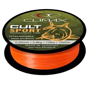 Climax Cult Carp Sport Mono Orange 1000m