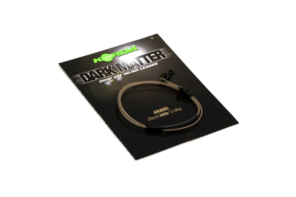 Korda Dark Matter Leader Drop Off Inline 30lb 30cm