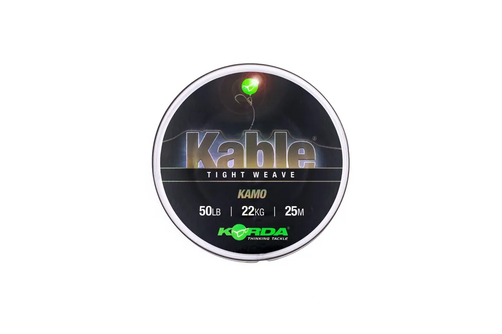 Korda Kable Tight Weave 25m Kamo