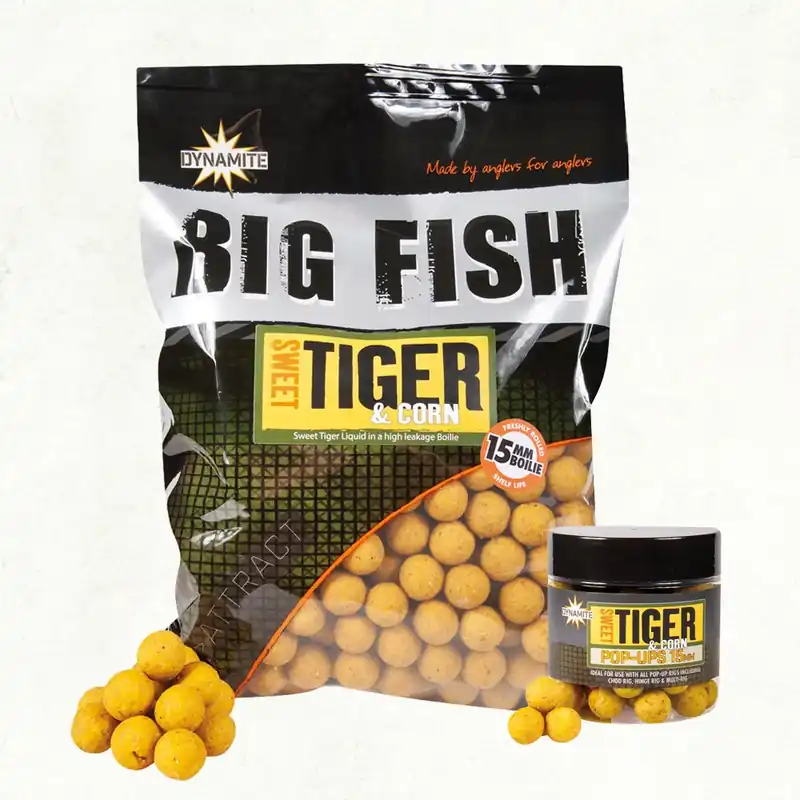 Dynamite Baits Sweet Tiger & Corn Boilies 5kg