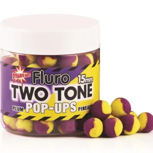 Dynamite Baits Fluro Two Tone Pop Up's Plum & Pineapple