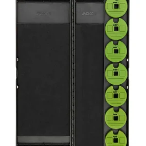 Fox Edges Large Rig and Disc Box inc 50 Pins / 7 Discs