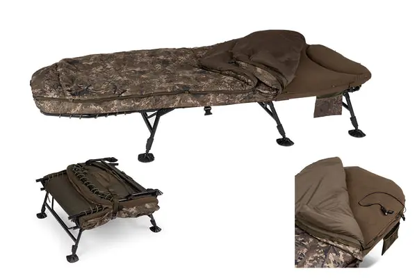 Nash Tackle MF60 Indulgence 5 Season SS3 MKII & Heated Blanket Bundle
