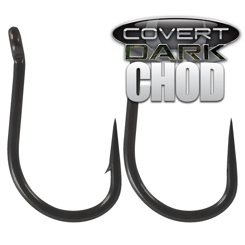 Gardner Covert Dark Chod Hooks Barbed