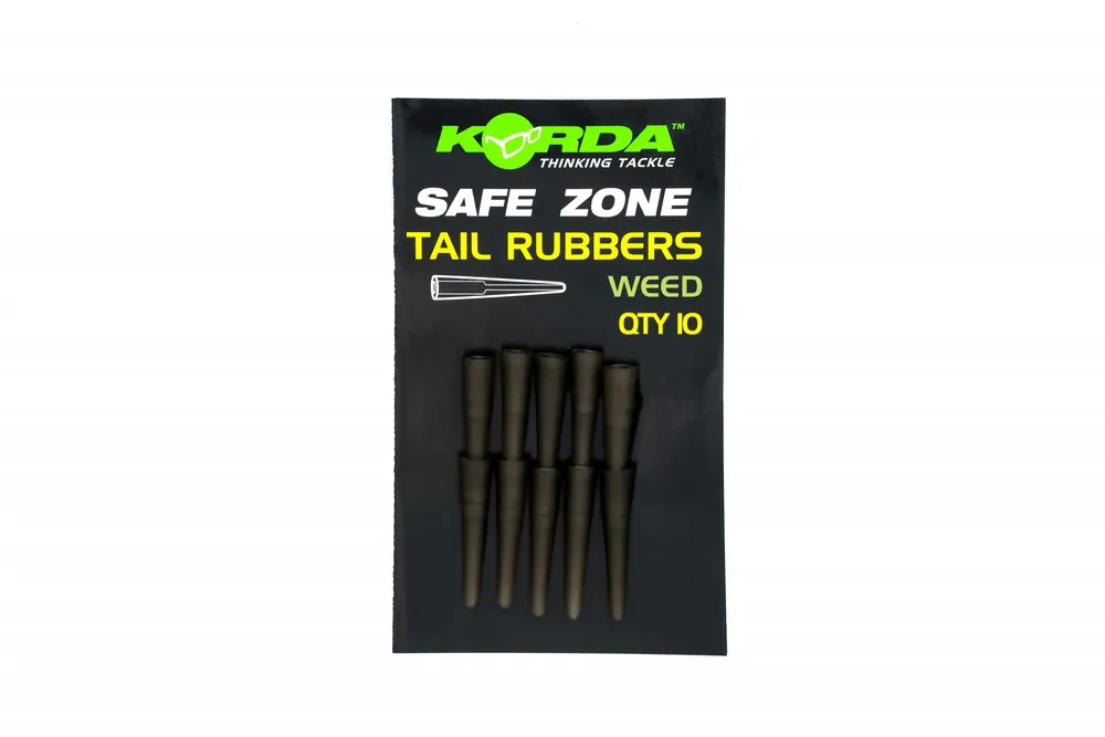 Korda Safe Zone Tail Rubbers Weed