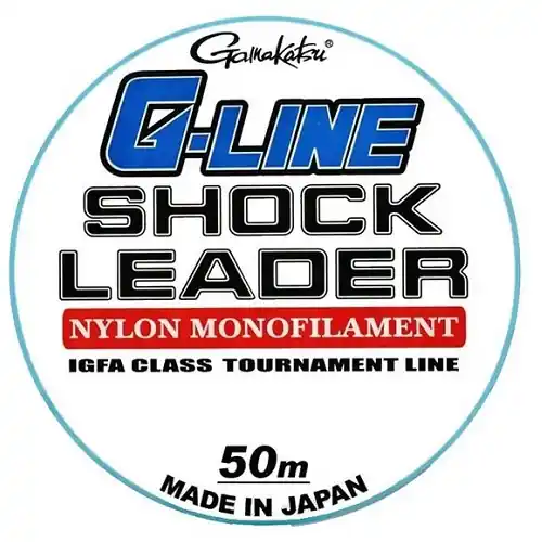 Gamakatsu G-Line Shock Leader 50m 40lbs 0.57mm 20kg