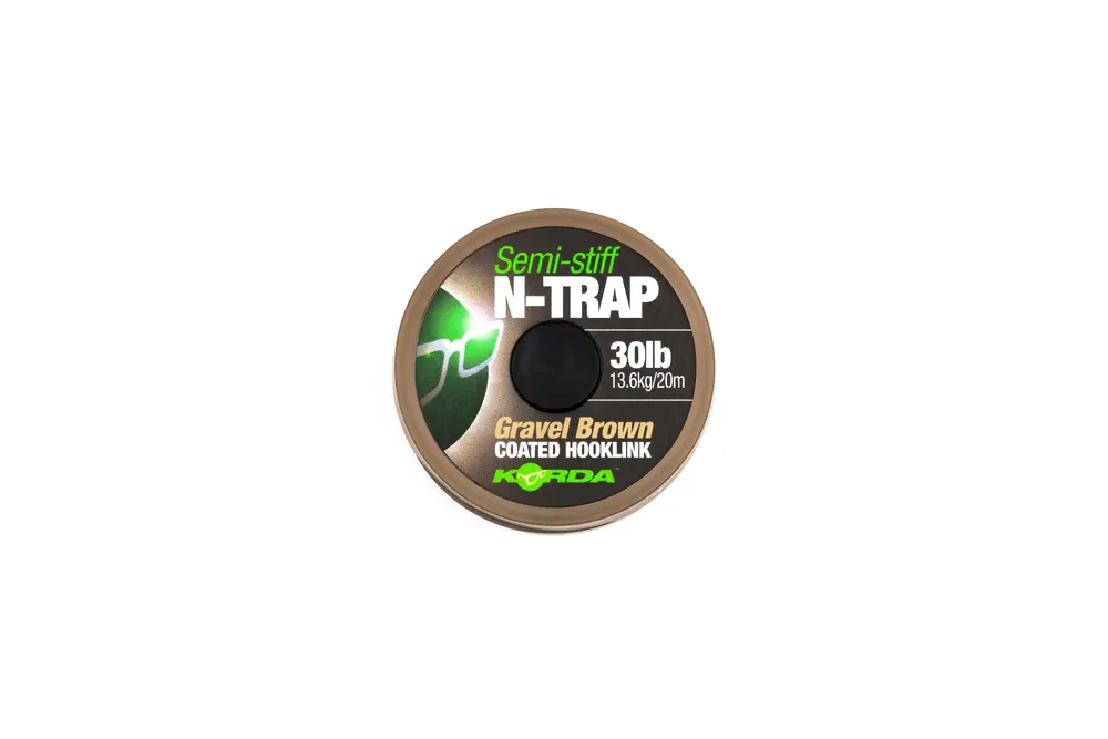 Korda N-Trap Semi Stiff Gravel Brown 20m