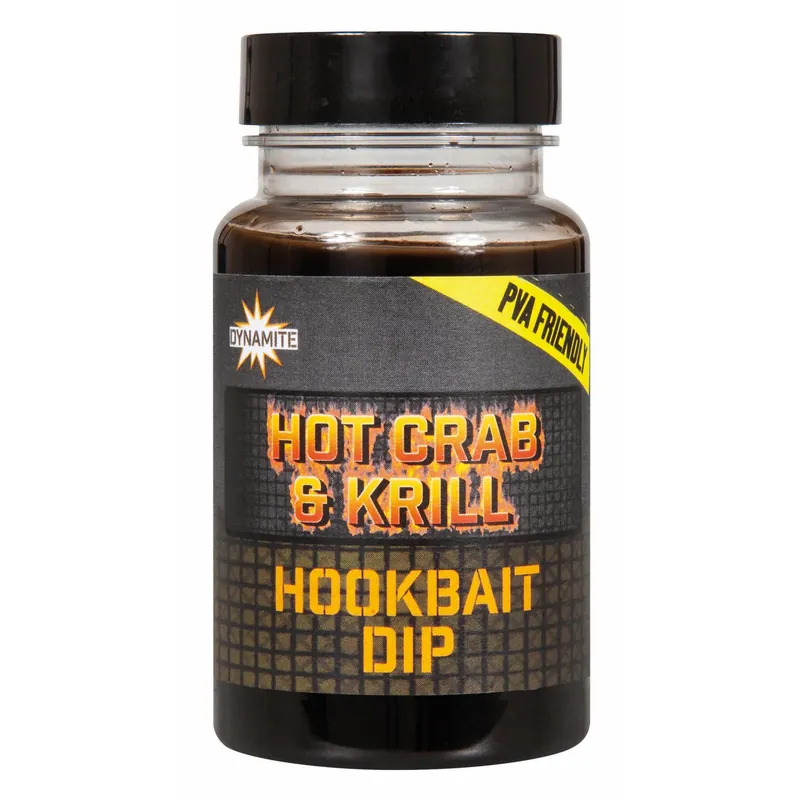 Dynamite Baits Hot Crab & Krill Dip 100ml