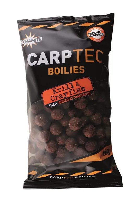 Dynamite Baits CarpTec Krill & Crayfish Boilies 1kg