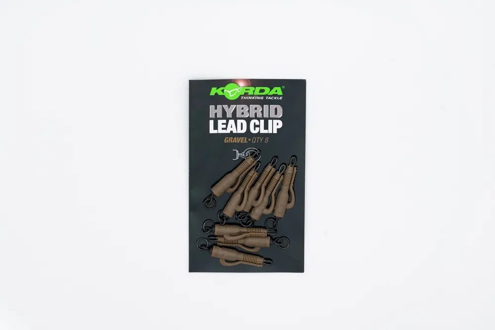 Korda Hybrid Lead Clips Gravel
