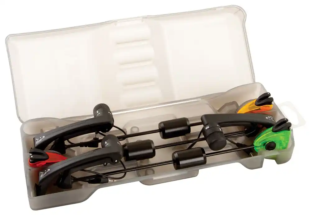 Fox MK2 Illuminated Swinger 3 Rod Set (Red, Orange, Green)