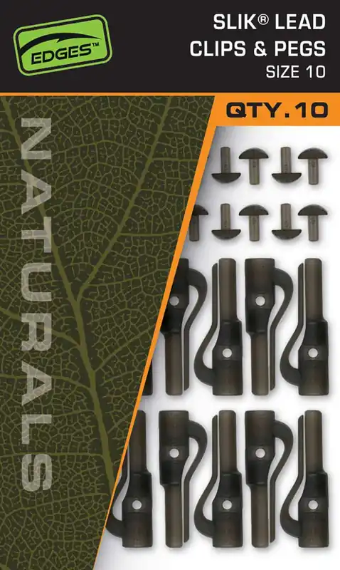 Fox Naturals Slik Lead Clip & Pegs Size 10
