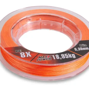 Anaconda Jungle Orange Sinking Braid 300m