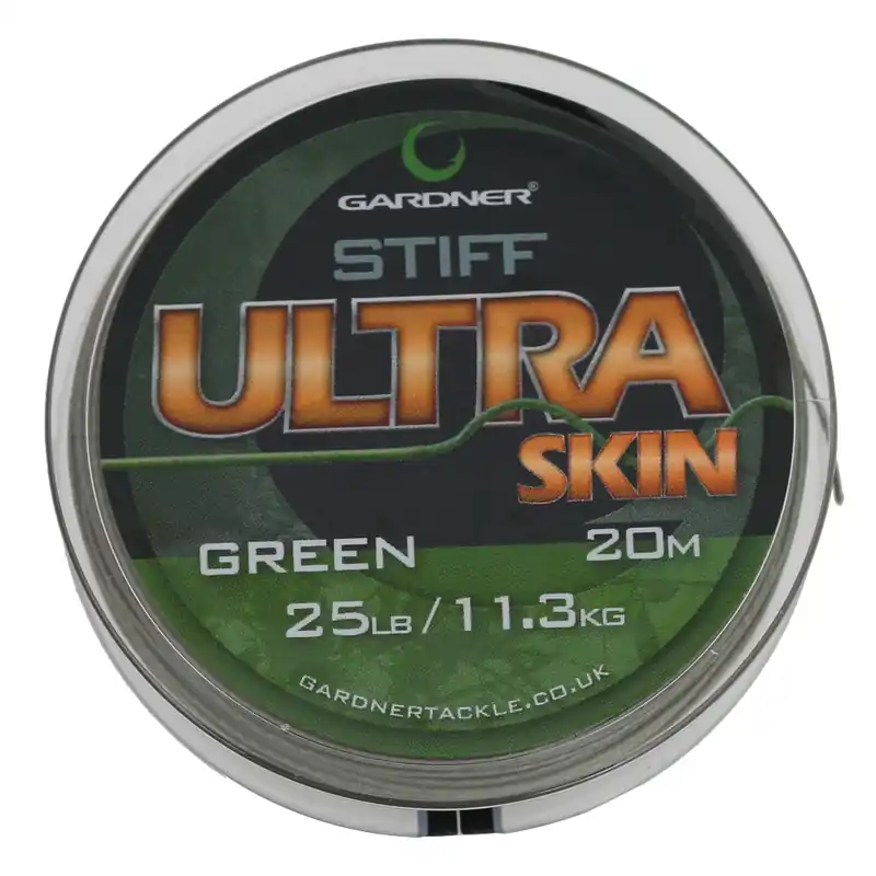 Gardner Stiff Ultra Skin 25lb 11.3kg Green 20m
