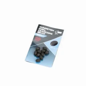 Nash Tackle Tungsten Oval Bead Leadcore 8mm