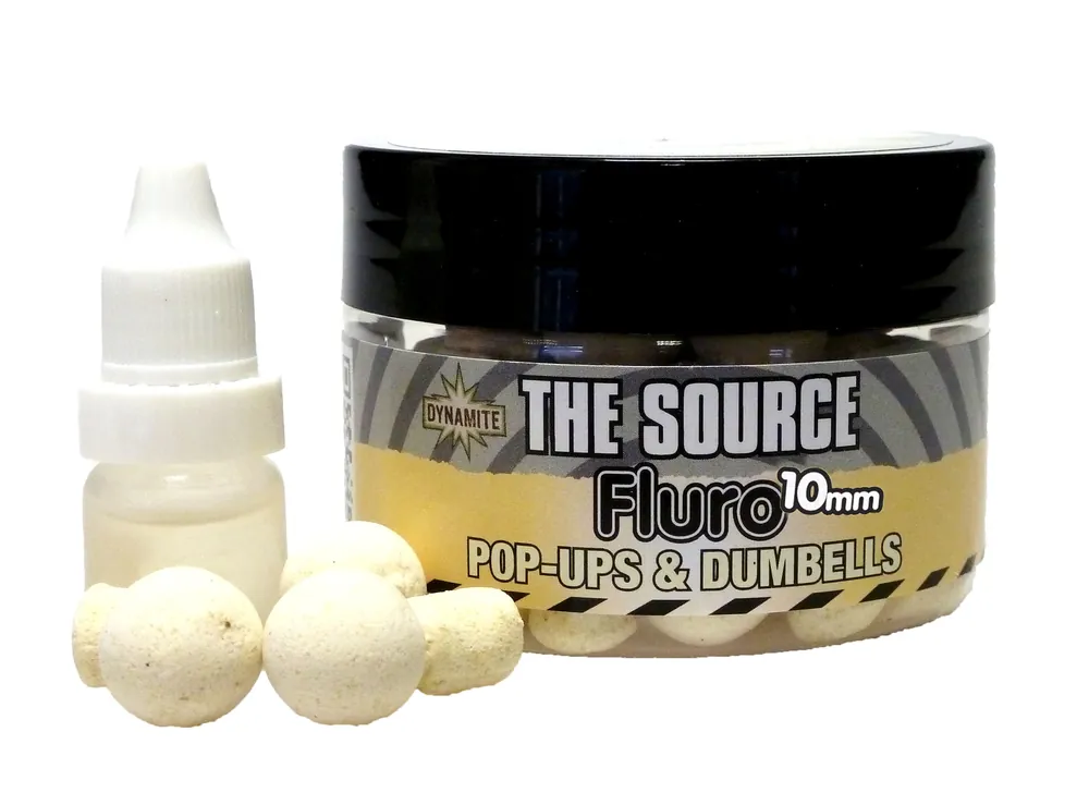 Dynamite Baits The Source Fluro Pop Up's & Dumbells