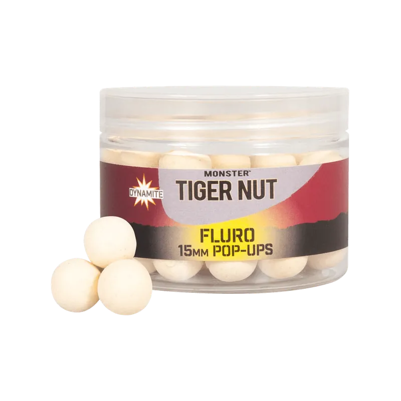 Dynamite Baits Monster Tiger Nut Fluro Pop-Ups 15mm