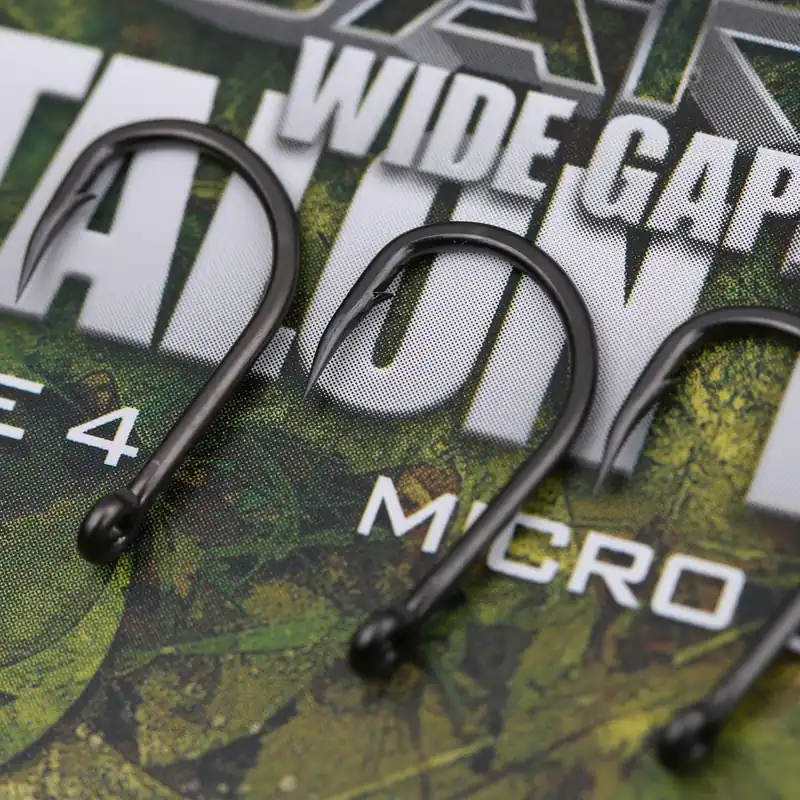 Gardner Covert Dark Wide Gape Talon Tip Hooks Barbless Size 4