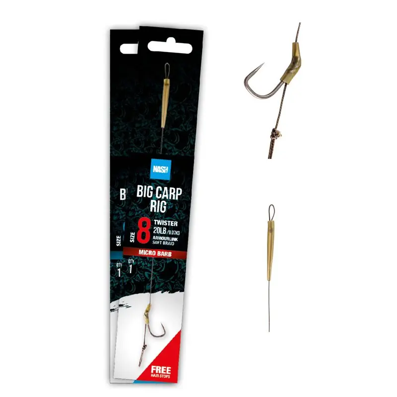 Nash Tackle Big Carp Rig Barbed