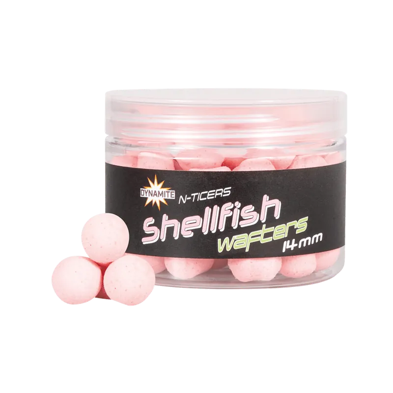 Dynamite Baits N-Ticers Shellfish Wafter 14mm
