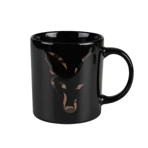 Fox Black and Camo Head Ceramic Mug