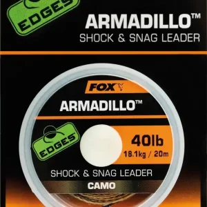 Fox Edges Armadillo Camo Shock & Snag Leader 20m