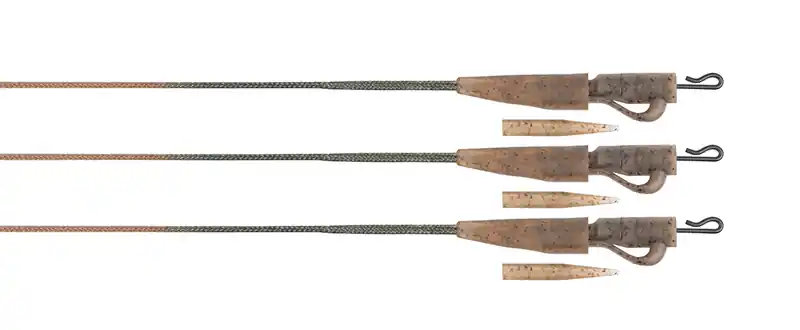 Fox Edges Camo Leadcore Lead Clip Leaders 3pcs 50lb