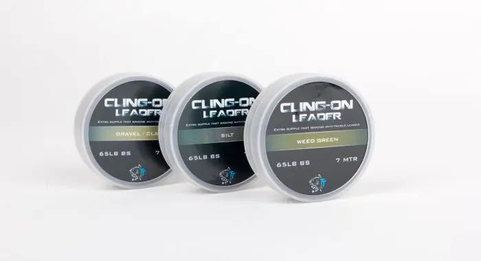 Nash Tackle Cling On Leader 65lb Weed Green