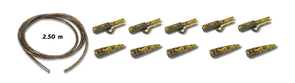 Anaconda Jungle Green RS Safety Lead Clip Power Pack Kit