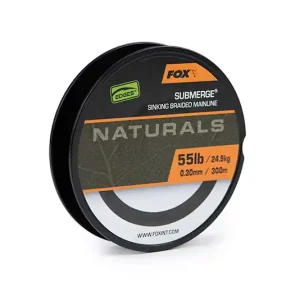 Fox Submerge Naturals Braid 300m 0,38mm 65lb 29,5kg