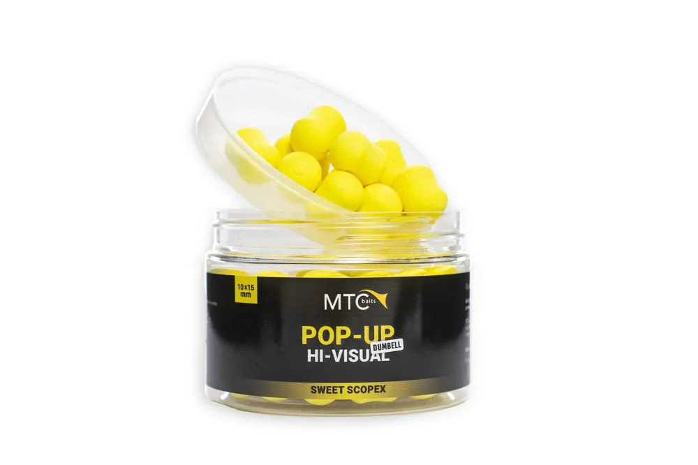 MTC Baits Pop-Up Hi-Visual Sweet ScopeX 10x15mm
