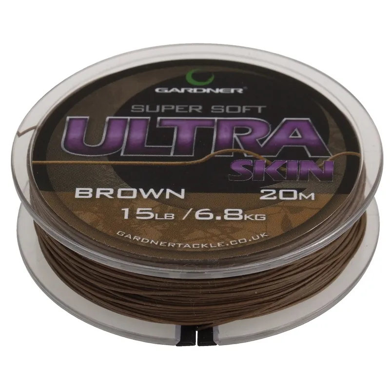 Gardner Ultra Skin Super Soft Brown 25lb 20m 11,3kg
