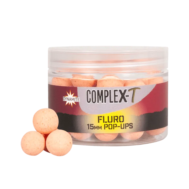 Dynamite Baits Complex-T Fluro Pop-Ups 15mm