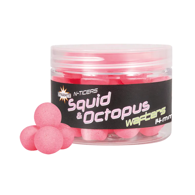 Dynamite Baits N-Ticers Squid & Octopus Wafter 14mm