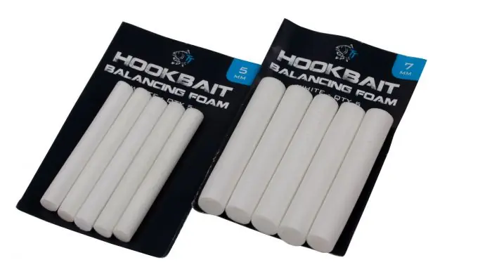 Nash Tackle Hookbait Balancing Foam - White