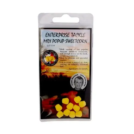 Enterprise Tackle Midi Pop Up Sweetcorn Flouro unflavoured