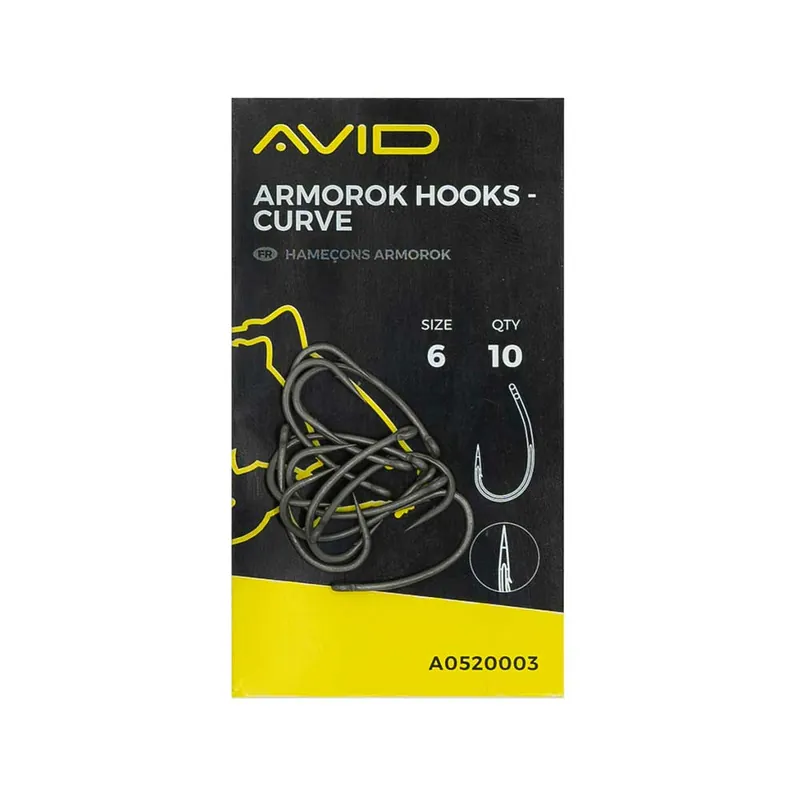 Avid Carp Armorok Hooks Curve