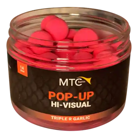MTC Baits Pop-Up Hi-Visual Triple R Garlic