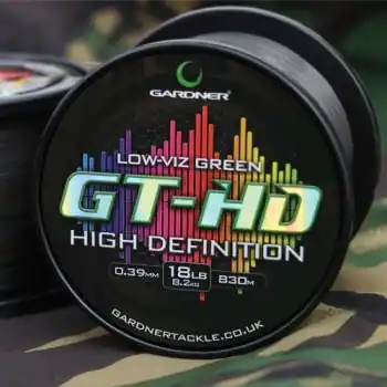 Gardner GT-HD Low-Viz Green 0,33mm 12lb 1150m