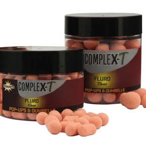 Dynamite Baits Complex-T Fluro Pop Up's & Dumbells