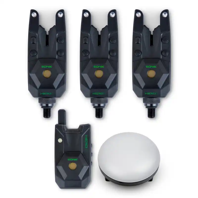 Sonik HeroX Bite Alarm Set 2+1+BL (R B)
