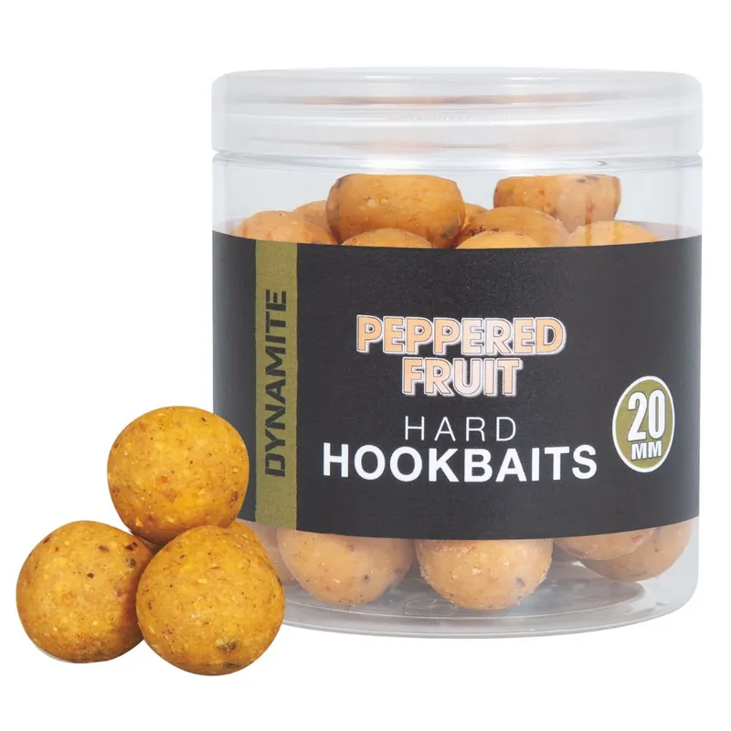 Dynamite Baits Peppered Fruit Hard Hookbaits 20mm